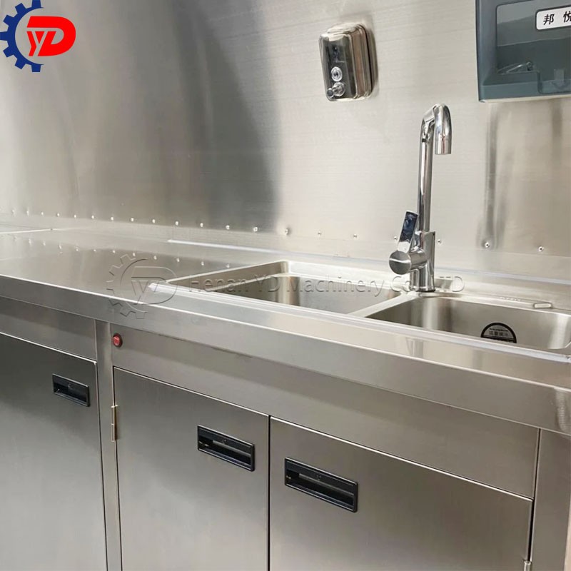 Mini Food Trailer Manufacturer - Ice Cream Van Kitchen Dining Car