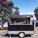 Fiberglass Food Truck Manufacturer - Umbrella Mobile Ice Cream Bar