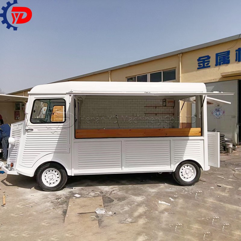 Custom Electric Van Supplier - Fast Food Cart Full Equipment Ice Cream