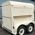 Custom Food Trailer Factory - Vintage Horse Trailer Mobile Coffee Shop