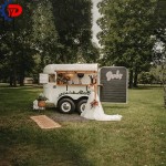 Mobile Kitchen Factory - New Style Candy Flower Cart Hot Dog Trailer