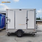Mobile Bathroom Supplier - Luxury Portable Restroom Toilet Trailer