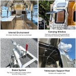 Food Trailer Manufacturer - 304 Stainless Steel Pizza Ice Cream Van