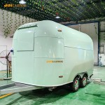 Food Trailer Factory - Fully Equipped Pizza Trailer Coffee Cart Fryer