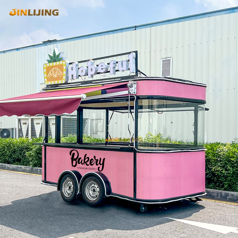 Kitchen Equipment Supplier - Custom Food trailer Ice Cream Coffee Cart