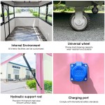 Food Truck Factory - Wholesale Green Mobile Bar Food Cart Pizza