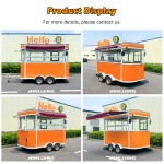 Commercial Coffee Supplier - Custom Waffle Snack Machines Barbecue Cart