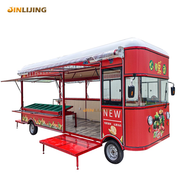 Mobile Food Cart Factory - Pink Custom ODM OEM Ice Cream Trailer