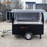Food Trailer Supplier - Custom New Pink Pizza Ice Cream Coffee Truck