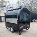 Mobile Food Cart Factory - Custom New Pink Mini Food truck Outdoor