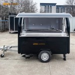 Mobile Food Cart Factory - Custom New Pink Mini Food truck Outdoor