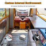 Food Cart Factory - 3m Yellow Piaggio Ape Tuk Tuk Fast Food Cart