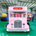 Food Truck Factory - Wholesale Green Mobile Bar Food Cart Pizza