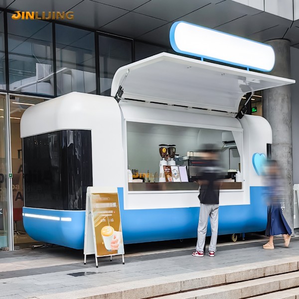 Customized Freezer Supplier - New Food Truck Fruit Pizza Cart Mobile