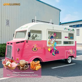 Mobile Food Cart Factory - Mini Electric Refrigerator Food Trailer Sale