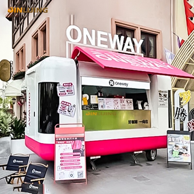 BBQ Food Truck Supplier - Preferential Price Convenient Pink Street Truck