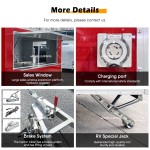 Food Trailer Manufacturer - Manufacture 16ft Seafood Boiling Pizza Trailer