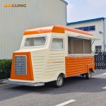 Coffee Bus Trailer Factory - New 16ft Pink Outdoor Mobile Kitchen