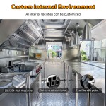 Food Cart Factory - Wholesale Aluminum Mobile Coffee Ice Cream Cart