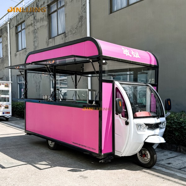 Electric Tricycle Factory - Customized Green Fast Food Ice Cream Beer Bar