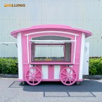 Street Mini Supplier - Cheap Price New Fiberglass Hamburger Cafe Cart
