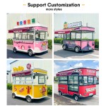 Concession Trailer Factory - Custom 12ft Ice Cream Trailer Fully Equipped