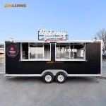 Food truck Manufacturer - Custom Coffee Shop BBQ Pizza Burger Cart