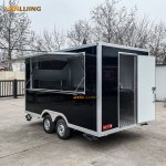 Street Food Trailer Supplier - Custom 19ft Pizza Ice Cream Bar Truck