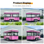 Mobile Cart Supplier - Pizza Juice Snack Caravan Blue Electric