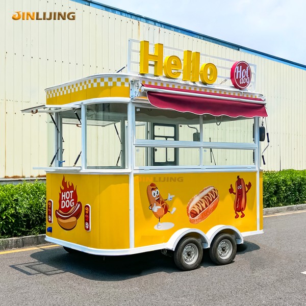 Mobile Restaurant Manufacturer - China Fast Food Ice Cream BBQ Truck