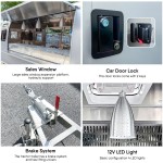 Fast Food Truck Supplier - Hot Dog Pizza Ice Cream Cart Mobile Bar