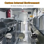 Mobile Coffee Truck Supplier - Convenient Juice Ice Cream Bakery Cart