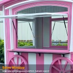 Street Mini Supplier - Cheap Price New Fiberglass Hamburger Cafe Cart