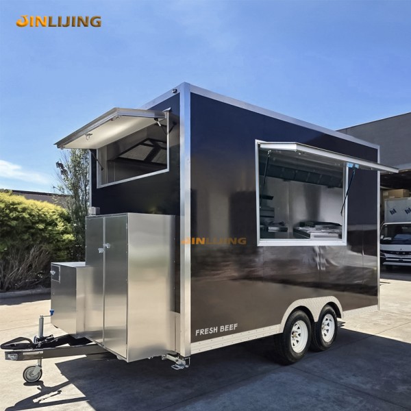 Food Truck Trailer Manufacturer - Factory Fully Kitchen Equipped Hot Dog
