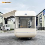 Fast Food Cart Supplier - Fully Equipped Vending Cart Outdoor Mobile