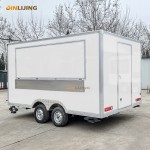 Mobile Kitchen Supplier - Custom Stainless Steel Hot Dog Pizza Coffee Truck