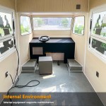 Mobile Food Cart Factory - Mini Electric Refrigerator Food Trailer Sale