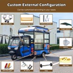 Kitchen Equipment Factory - Customized Hamburger Trailer Commercial Fryer