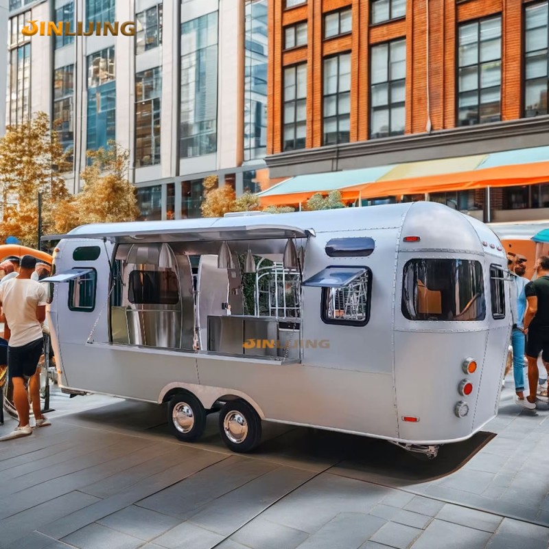 Coffee Trailer Factory - Custom 304 Stainless Steel Food Trailer