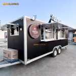 Food truck Manufacturer - Custom Coffee Shop BBQ Pizza Burger Cart