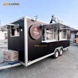Food truck Manufacturer - Custom Coffee Shop BBQ Pizza Burger Cart