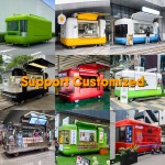 Mobile Kitchen Manufacturer - Wholesale Hot Dog Boba Tea Fast Food Trailer