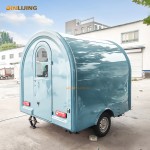 Mobile Kitchen Manufacturer - Convenient Ice Cream Coffee Cart Bus Truck