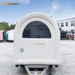 Street Food Truck Supplier - Wholesale 12ft Red Convenient Barbecue Cart