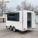 Mobile Kitchen Supplier - Custom Stainless Steel Hot Dog Pizza Coffee Truck