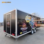Food truck Manufacturer - Custom Coffee Shop BBQ Pizza Burger Cart