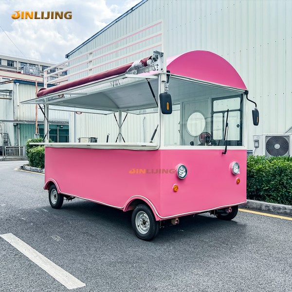 Food Truck Manufacturer - Fully Equipped Europe Customized Bubble Tea