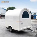 Street Food Truck Supplier - Wholesale 12ft Red Convenient Barbecue Cart