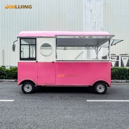 Pizza Caravan Manufacturer - Mini Black Pizza Commercial Taco Cart