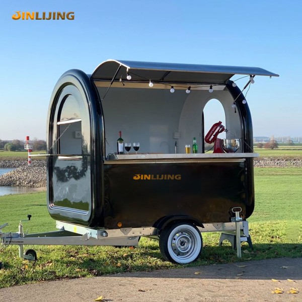 Mobile Food Cart Factory - Custom New Pink Mini Food truck Outdoor